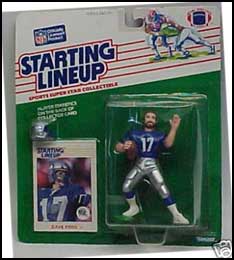 1988 Football Dave Krieg Starting Lineup Picture