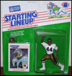1988 Football Dave Waymer Starting Lineup Picture