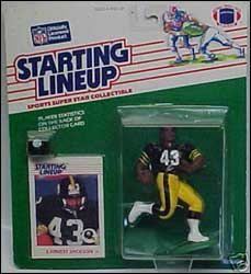 1988 Football Earnest Jackson Starting Lineup Picture