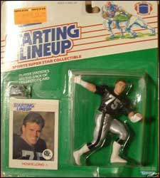 1988 Football Howie Long Starting Lineup Picture