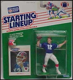1988 Football Jim Kelly Starting Lineup Picture