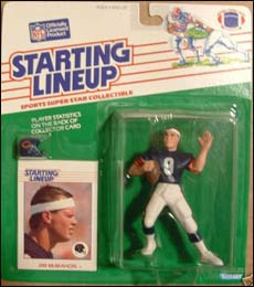 1988 Football Jim McMahon Starting Lineup Picture