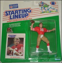 Joe Montana 1988 Football SLU Figure