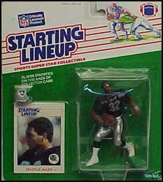 1988 Football Marcus Allen Starting Lineup Picture