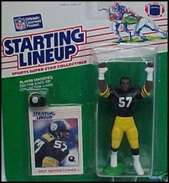 1988 Football Mike Merriweather Starting Lineup Picture