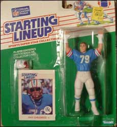 1988 Football Ray Childress Starting Lineup Picture