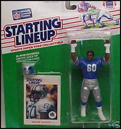 1988 Football Reggie Rogers Starting Lineup Picture