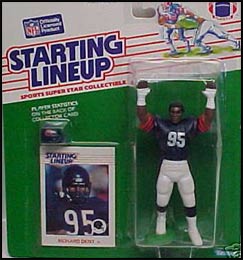 1988 Football Richard Dent Starting Lineup Picture