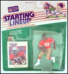 1988 Football Roger Craig Starting Lineup Picture