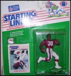 1988 Football Stump Mitchell Starting Lineup Picture