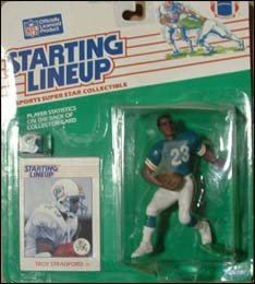 1988 Football Troy Stradford Starting Lineup Picture