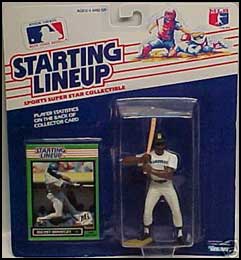 1989 Baseball Mickey Brantley Starting Lineup Picture