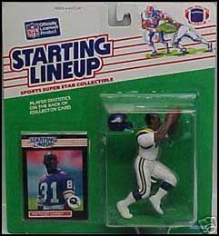 1989 Football Anthony Carter Starting Lineup Picture