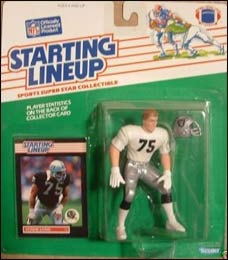 1989 Football Howie Long Starting Lineup Picture
