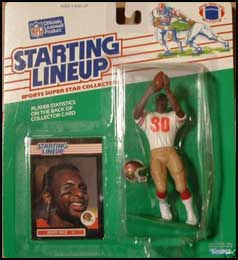 1989 Football Jerry Rice Starting Lineup Picture