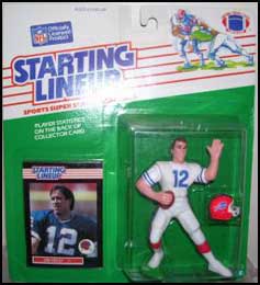 1989 Football Jim Kelly Starting Lineup Picture