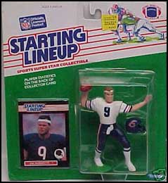 1989 Football Jim McMahon Starting Lineup Picture