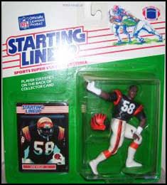 1989 Football Joe Kelly Starting Lineup Picture