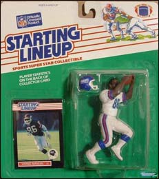 1989 Football Lionel Manuel Starting Lineup Picture