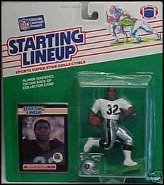1989 Football Marcus Allen Starting Lineup Picture