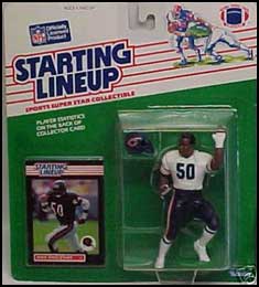 1989 Football Mike Singletary Starting Lineup Picture