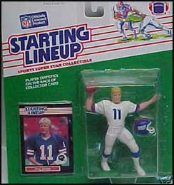 1989 Football Phil Simms Starting Lineup Picture