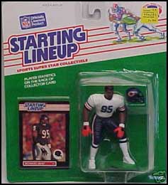 1989 Football Richard Dent Starting Lineup Picture