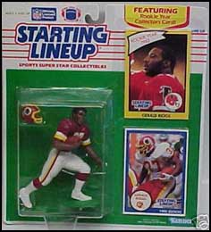 1990 Football Gerald Riggs Starting Lineup Picture