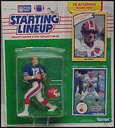 1990 Football Jim Kelly Starting Lineup Picture