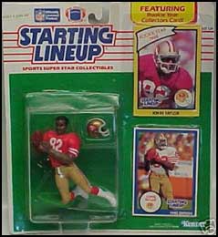 1990 Football John Taylor Starting Lineup Picture