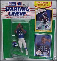1990 Football Lionel Manuel Starting Lineup Picture