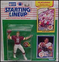 1990 Football Mark Rypien Starting Lineup Picture