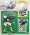 1990 Football Mike Singletary (White Jersey) Starting Lineup Picture
