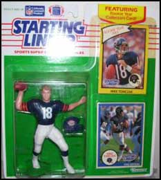 1990 Football Mike Tomczak Starting Lineup Picture