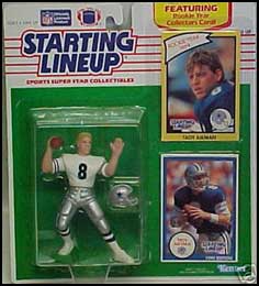 1990 Football Troy Aikman Starting Lineup Picture