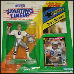1992 Football Troy Aikman Starting Lineup Picture