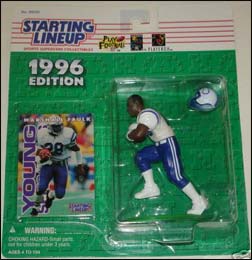1996 Football Marshall Faulk Starting Lineup Picture