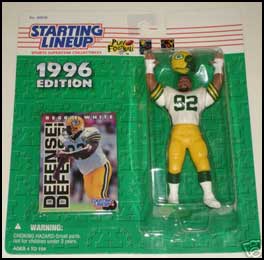 1996 Football Reggie White Starting Lineup Picture