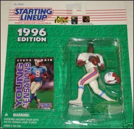 1996 Football Steve McNair Starting Lineup Picture