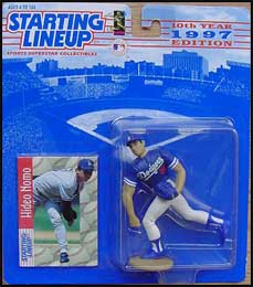 1997 Baseball Hideo Nomo Starting Lineup Picture