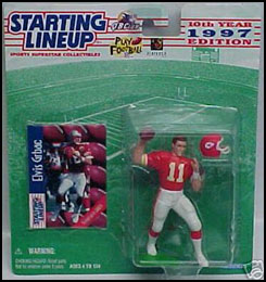 1997 Football Elvis Grbac Starting Lineup Picture