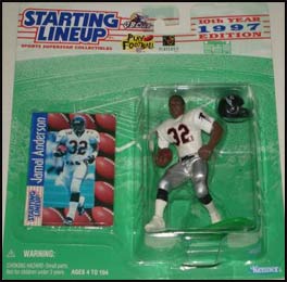 1997 Football Jamal Anderson Starting Lineup Picture