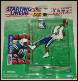 1997 Football Marvin Harrison Starting Lineup Picture
