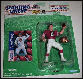 1997 Football Steve Young Starting Lineup Picture