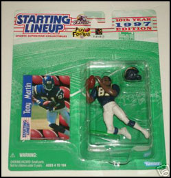 1997 Football Tony Martin Starting Lineup Picture