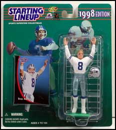 1998 Football Troy Aikman Starting Lineup Picture