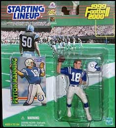 1999 Football Peyton Manning Starting Lineup Picture