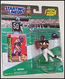 1999 Football Randy Moss Starting Lineup Picture