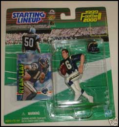 1999 Football Ryan Leaf Starting Lineup Picture