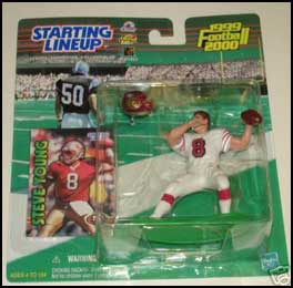 1999 Football Steve Young Starting Lineup Picture